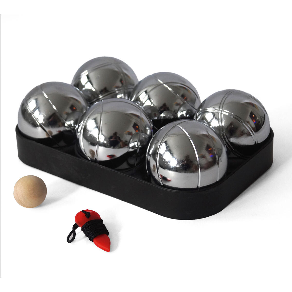 Set de 6 boules de petanque pvc initiation | Manutan Collectivités