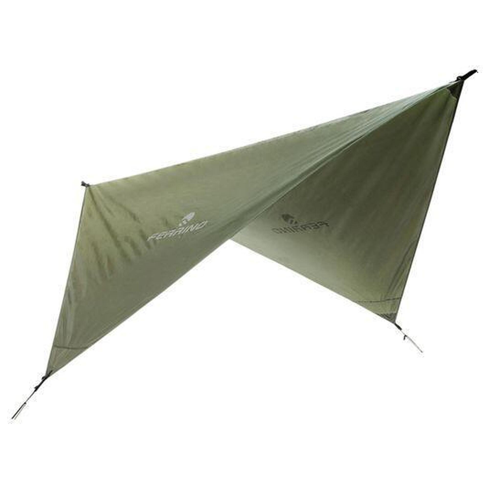 Ferrino - Toile Protectrice Ferrino Rain Tarp 240x240cm Vert - Tente - Multicolore - 2 Places - Decathlon