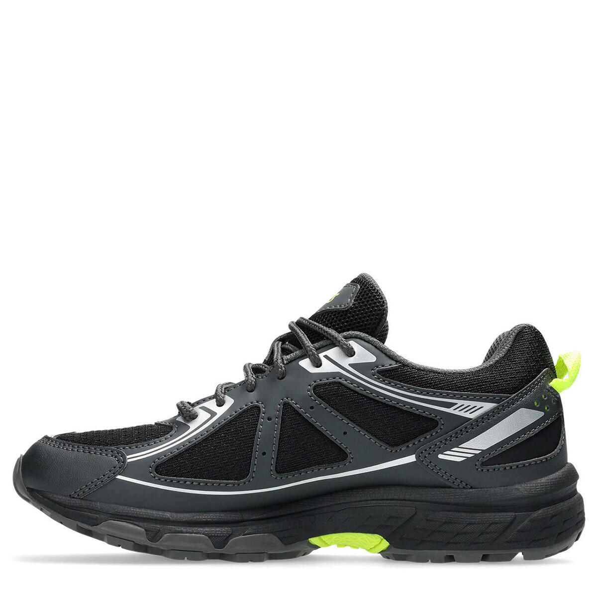 ASICS Gel-Venture 6 GS Hardloopschoenen Zwart/Gele 3/5