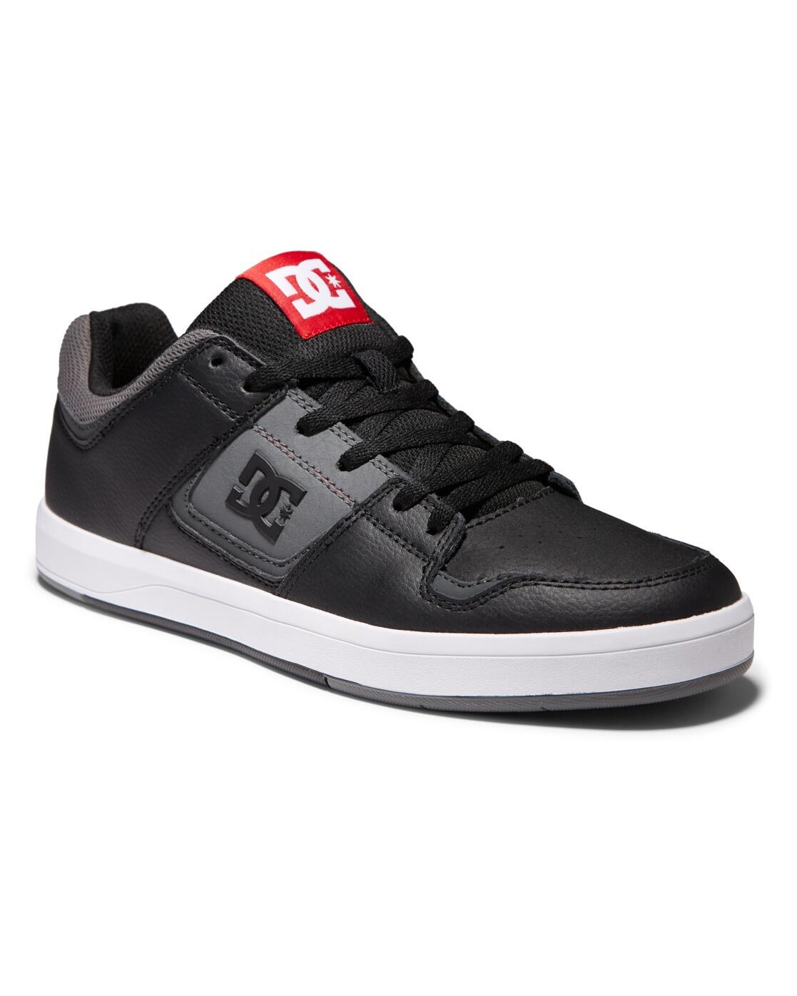 DC SHOES Leder-Skate-Schuhe DC CURE Schwarz Herren