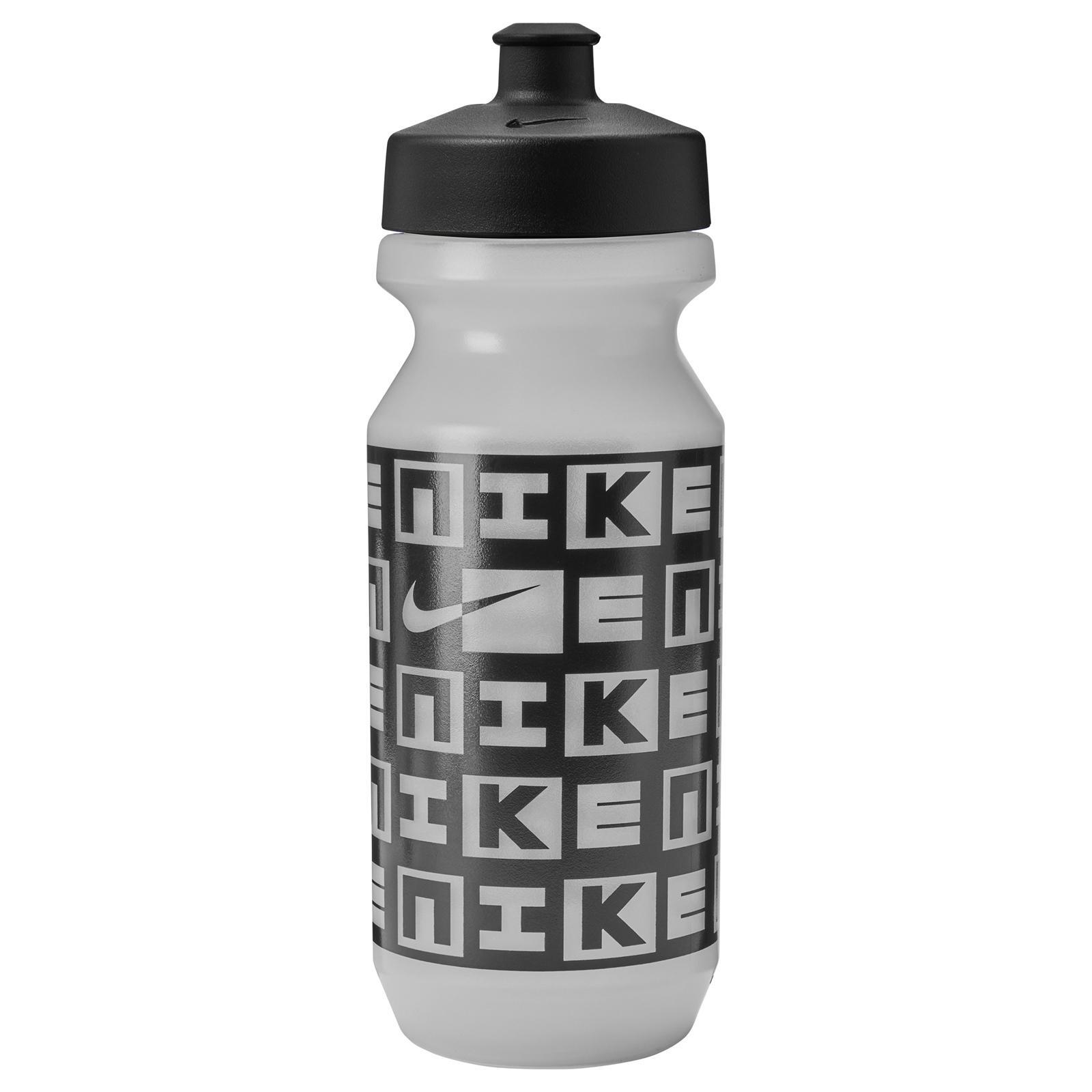 NIKE Big Mouth Graphic 650ml Water Bottle (Clear/Black)