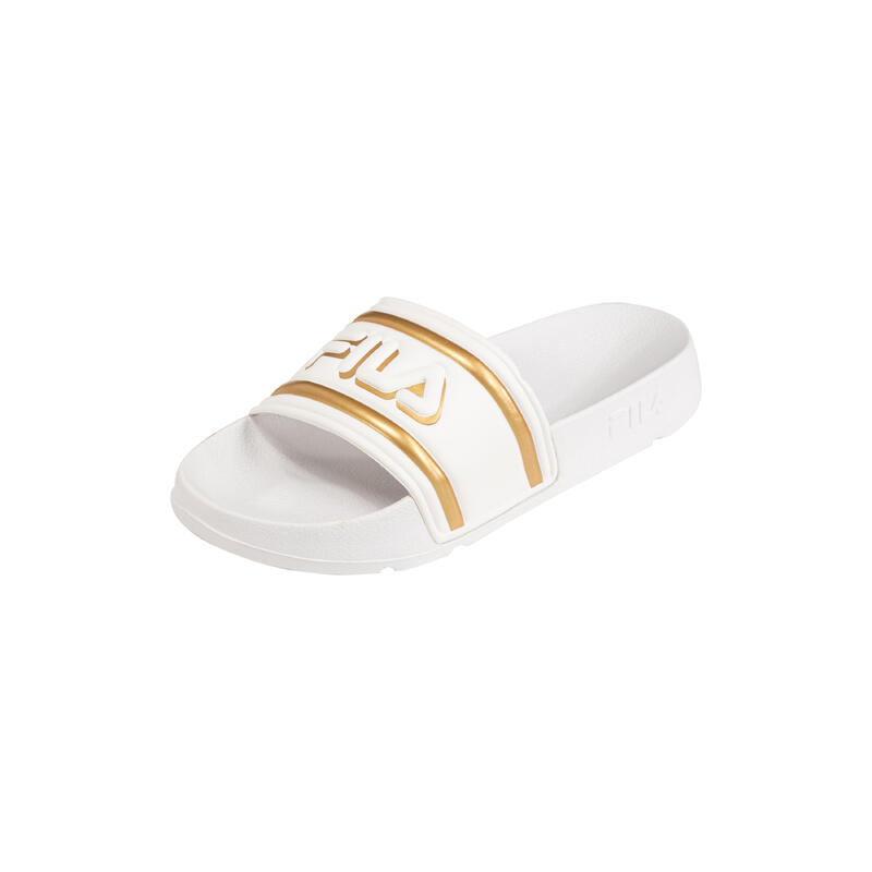 Flip-flops Fila Model Morro Bay Logo Culoare Alb