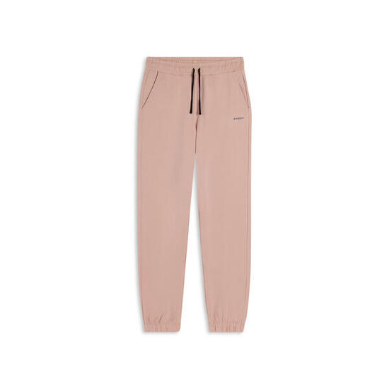 Pantaloni in French Terry modal con elastico sul fondo