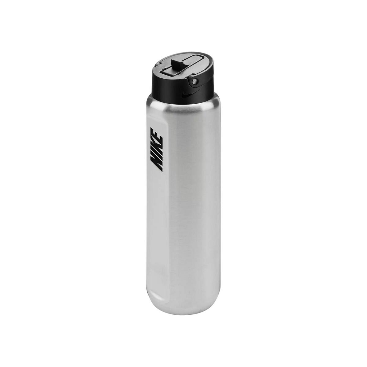 Nike Trinkflasche 709 ml Edelstahl Stahlgrau für Wanderungen 2/3