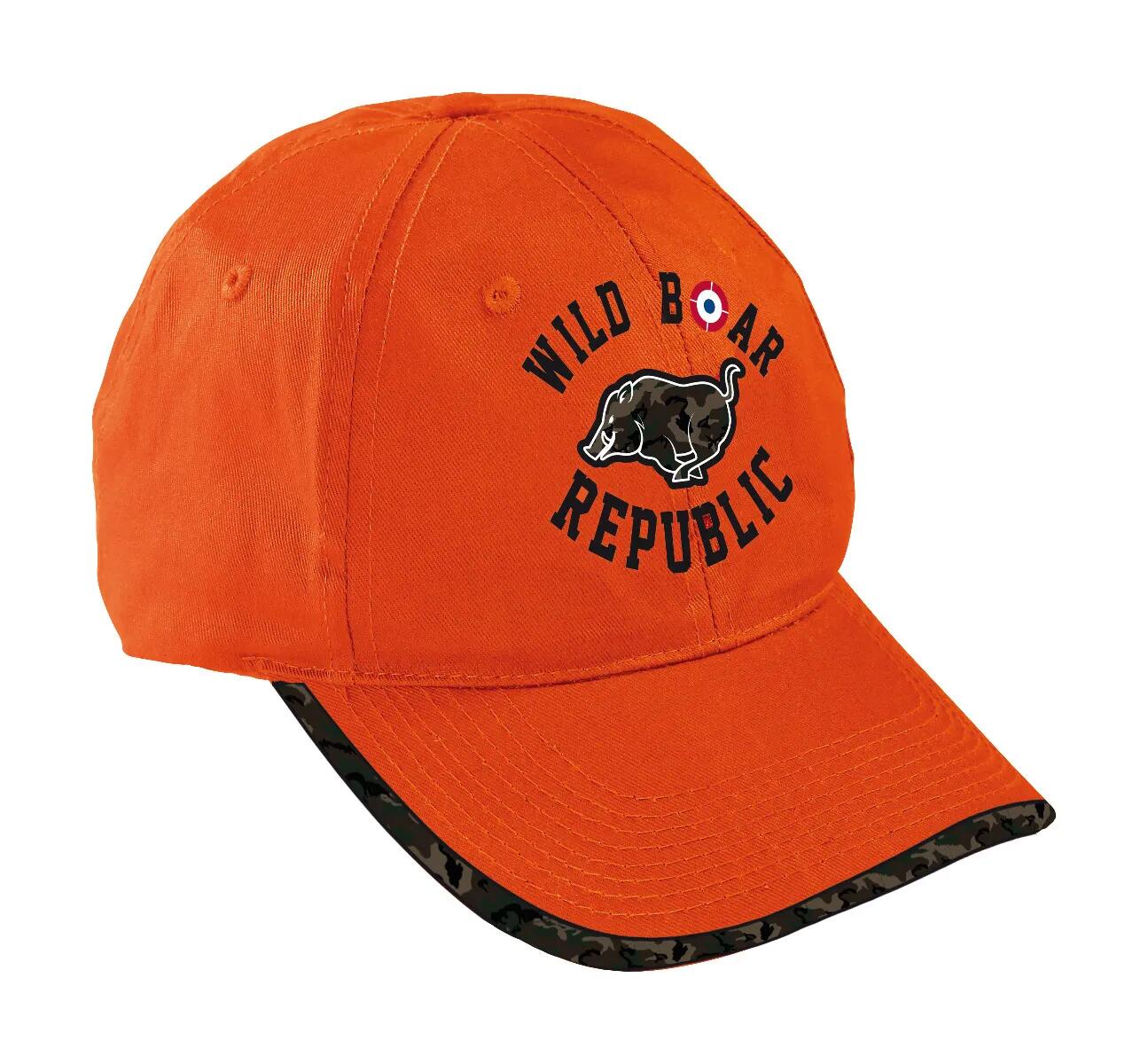 Casquette de Chasse Wild Board Republic Percussion Orange 1/1