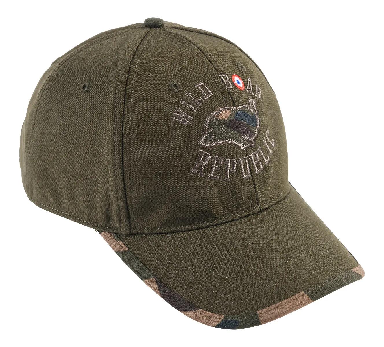Casquette de Chasse Wild Board Republic Percussion Kaki 1/1