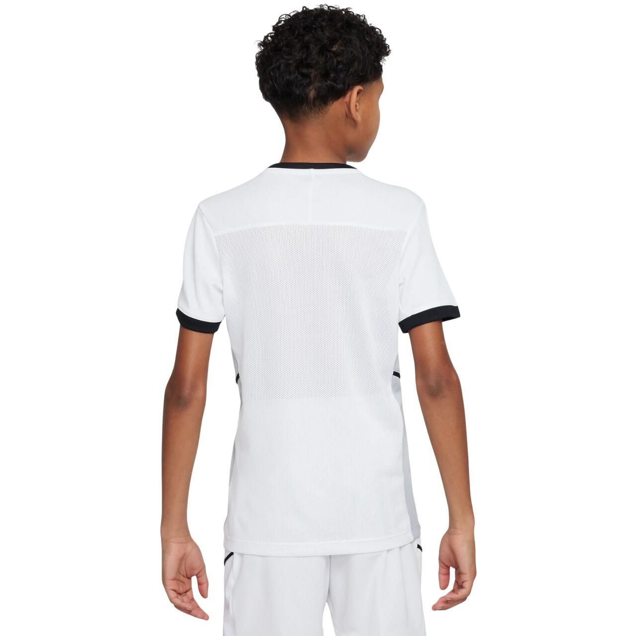 Maillot Manches Courtes ACADEMY Enfant (Blanc) 2/6