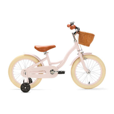 Generation Blanco 16 Zoll Hellrosa – Kinderfahrrad mit Korb