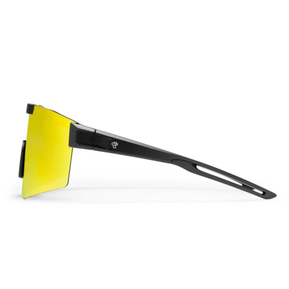 CHPO Brand Sunglasses Luca Black Red Mirror 3/7