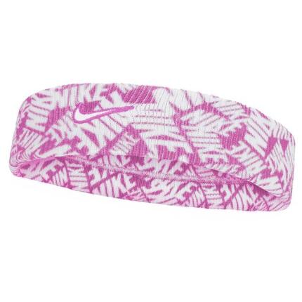 Classic" Stirnband, DriFIT Damen und Herren Pink/Weiß