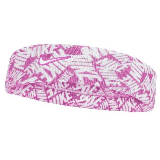 Classic" Stirnband, DriFIT Damen und Herren Pink/Weiß