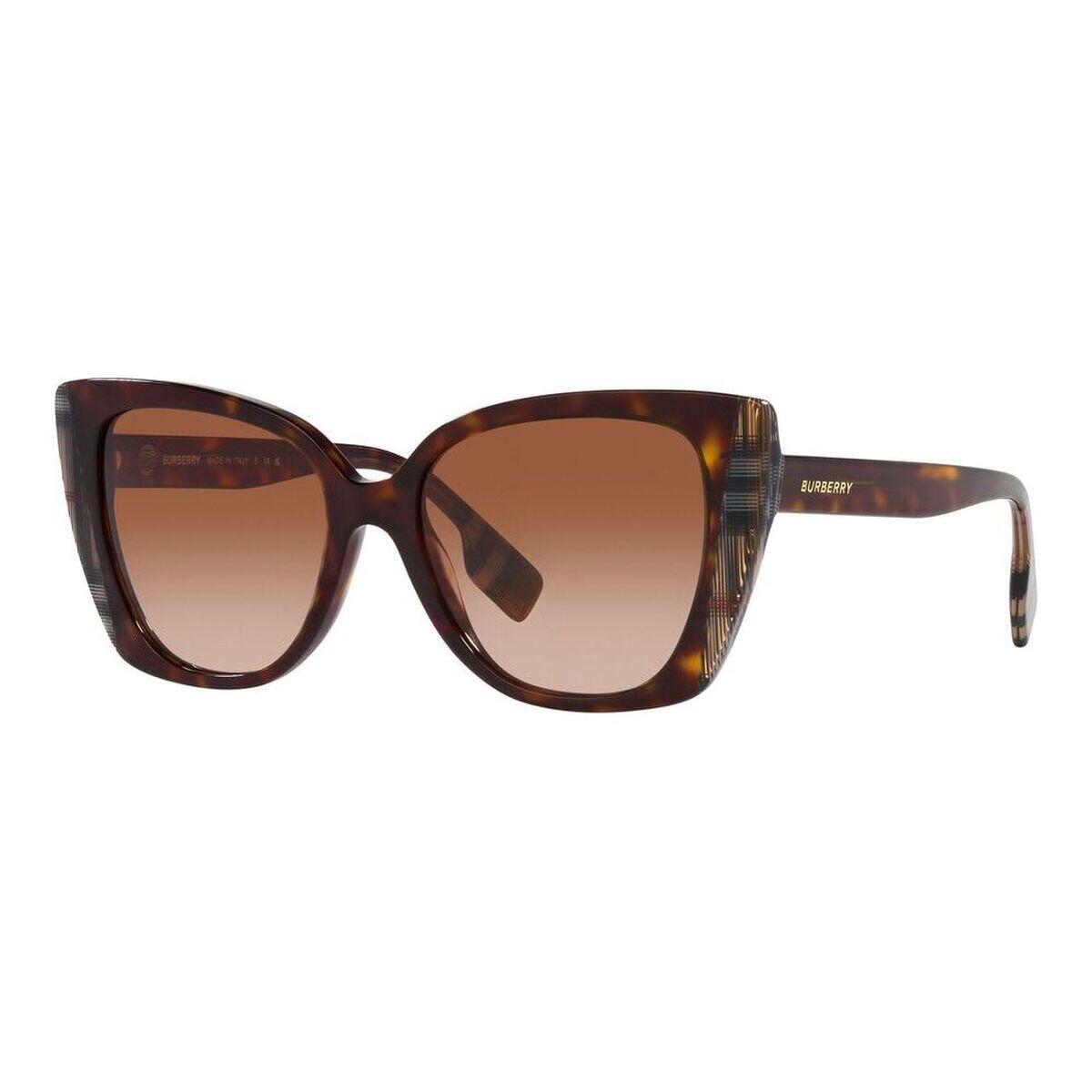 Óculos escuros femininos burberry meryl be 4393 acetato