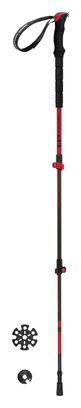 Bastoncini Ferrino Nuptse Carbonio Regolabili 60-135 cm Rosso