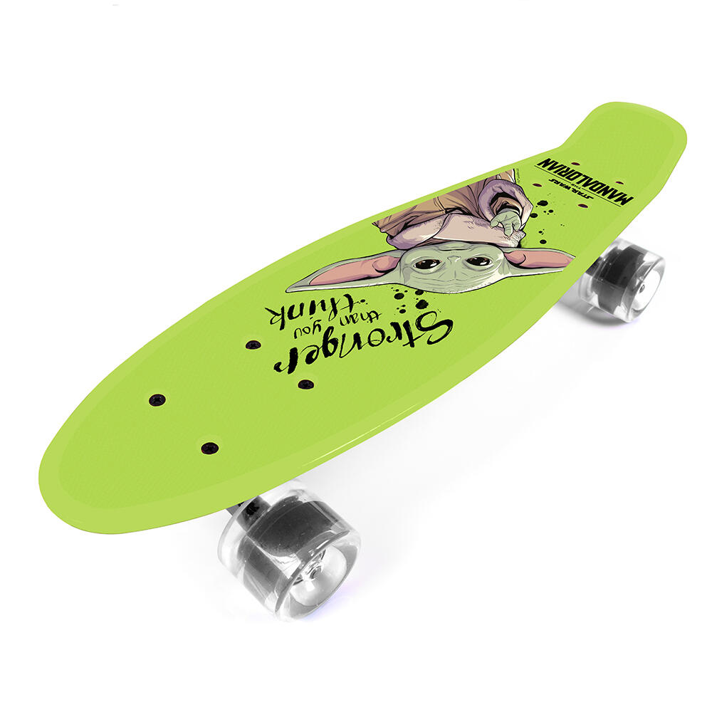 Penny board 55 x 14.5 cm Mandalorian Grogu design