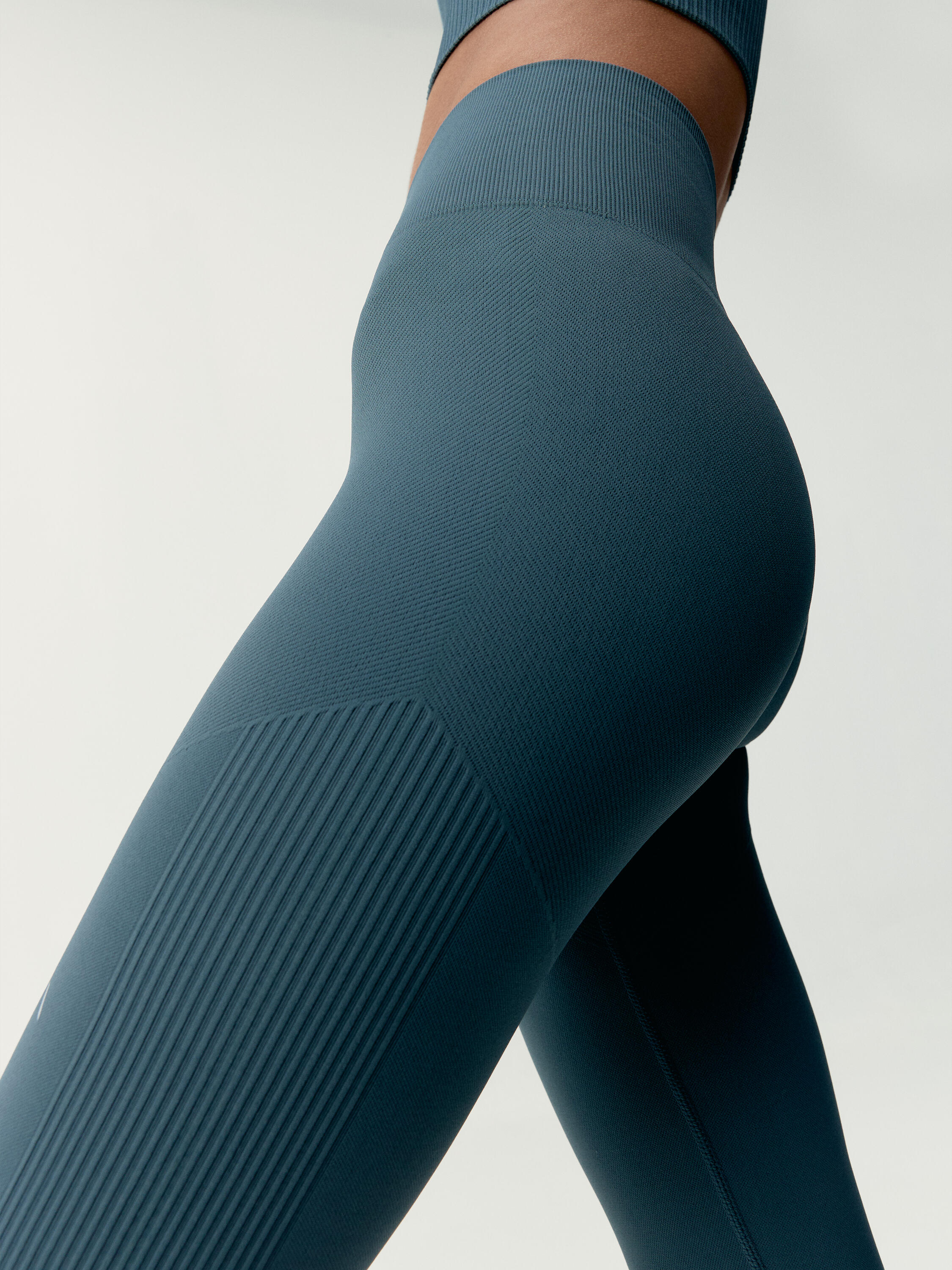 Yami Seamless Lange Damen-Sportleggings 3/6
