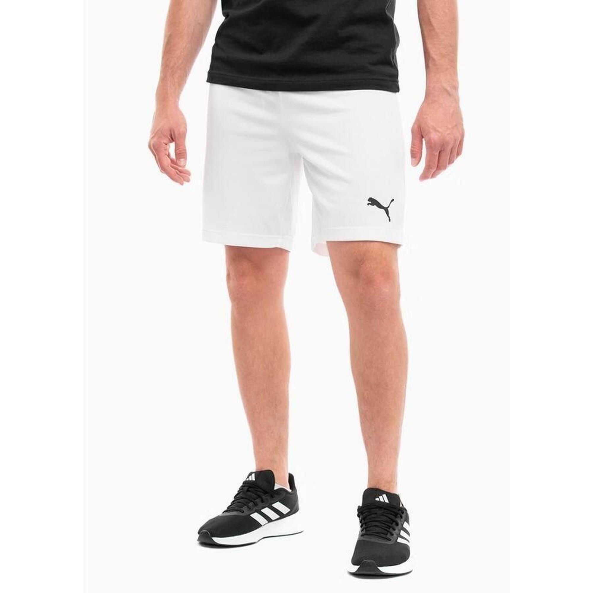 Krótkie Białe Spodnie Puma Teamrise Dorosłych