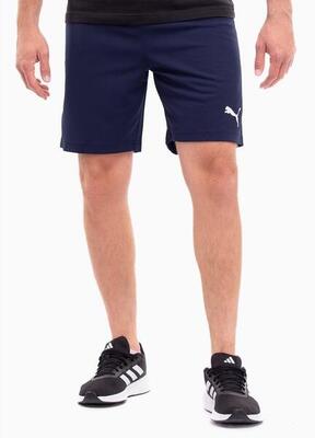 Puma teamrise korte blauw short volwassenen
