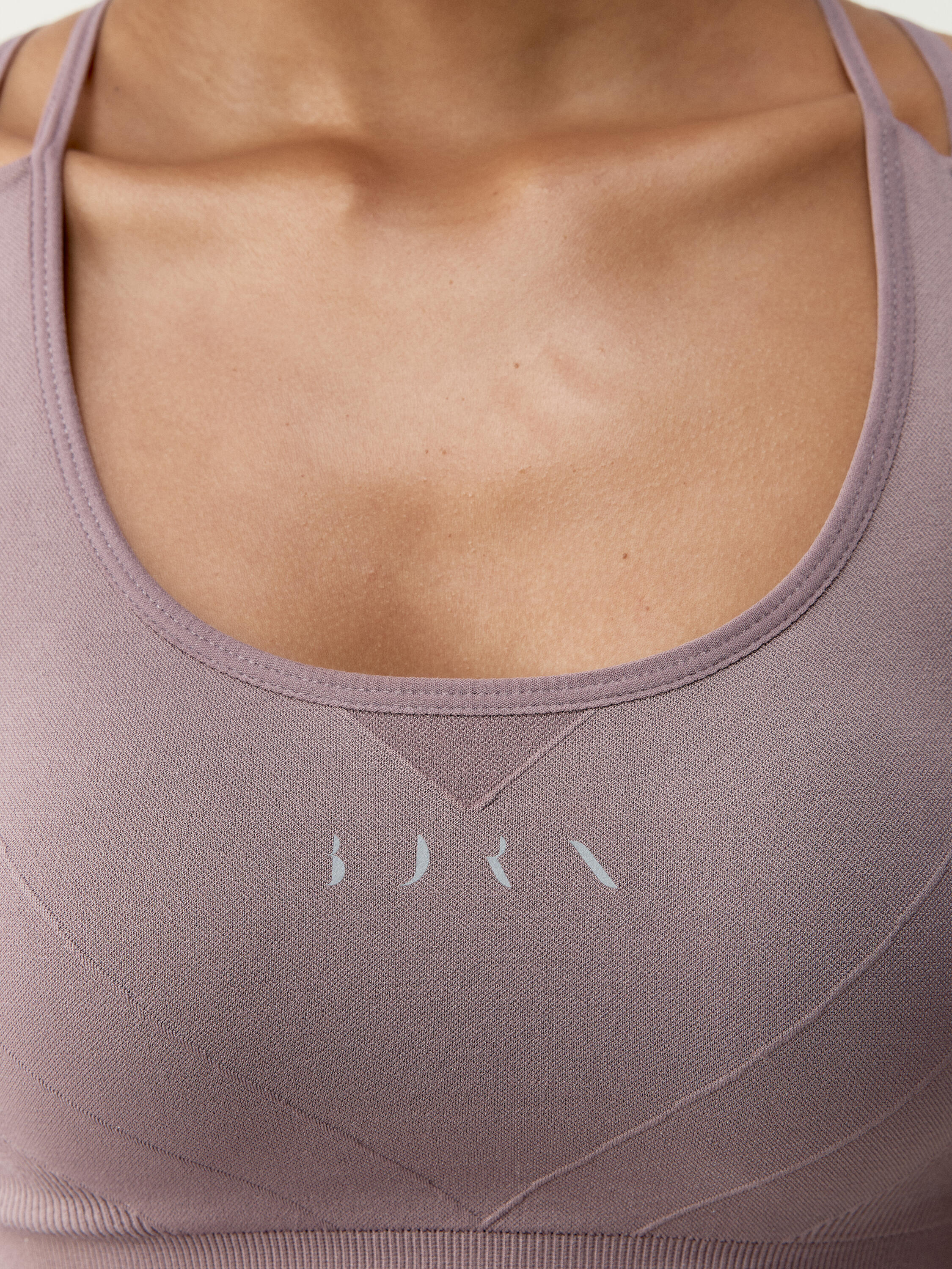 Top deportivo de mujer Keren Sujeción Alta Seamless 3/7