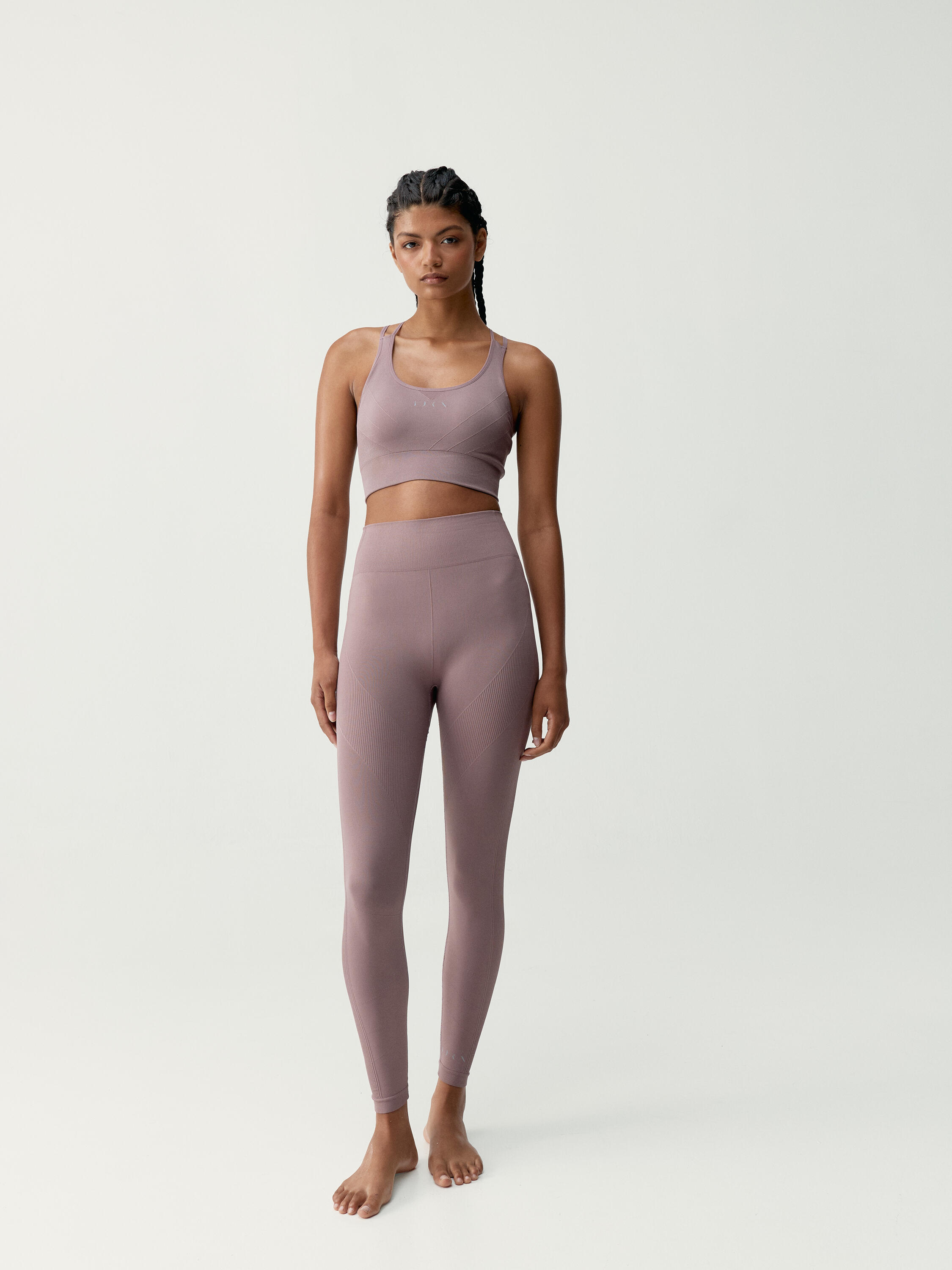 Top deportivo de mujer Keren Sujeción Alta Seamless 5/7