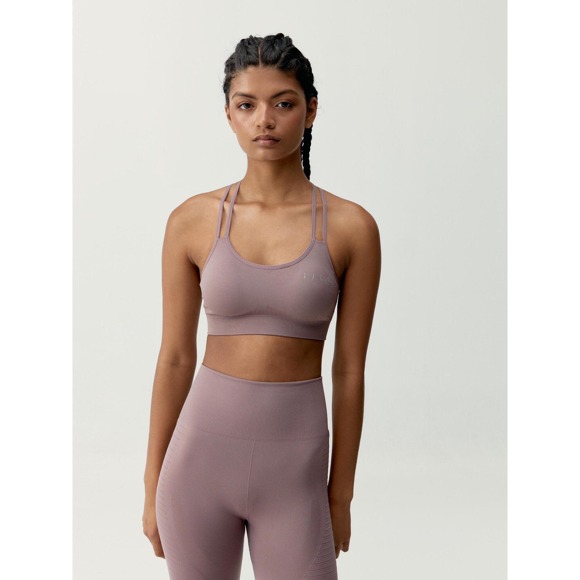 Born Living Yoga - Soutien Gorge De Sport De Sport Hatha - Brassière - Rose - S - Decathlon