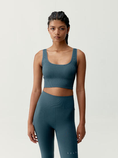 Top sportivo da donna Yami Sostegno Medio Seamless