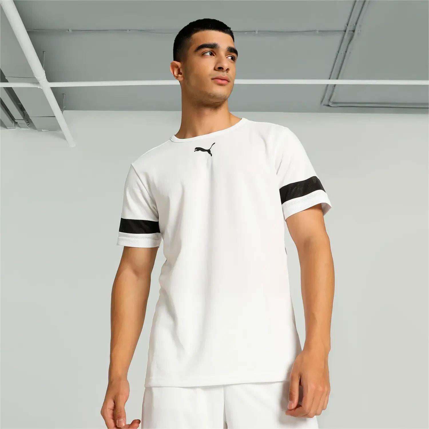 Tricou Puma Teamrise Jersey Alb Adult