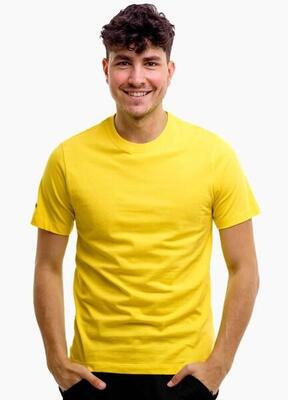 Nike team park 20 heren t-shirt geel/zwart l