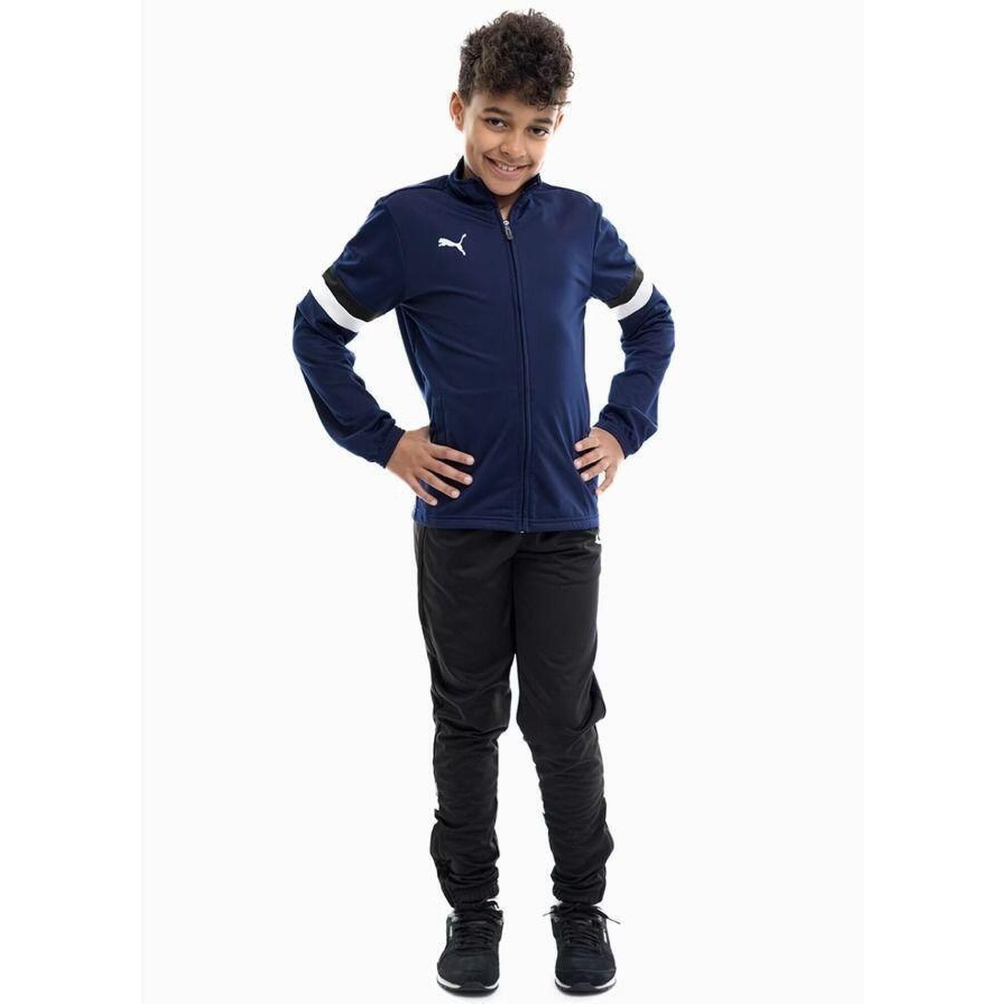 Puma - Survetement Formation Garçons Puma 65865506 - Survêtement - Blanc|bleu|noir - Decathlon