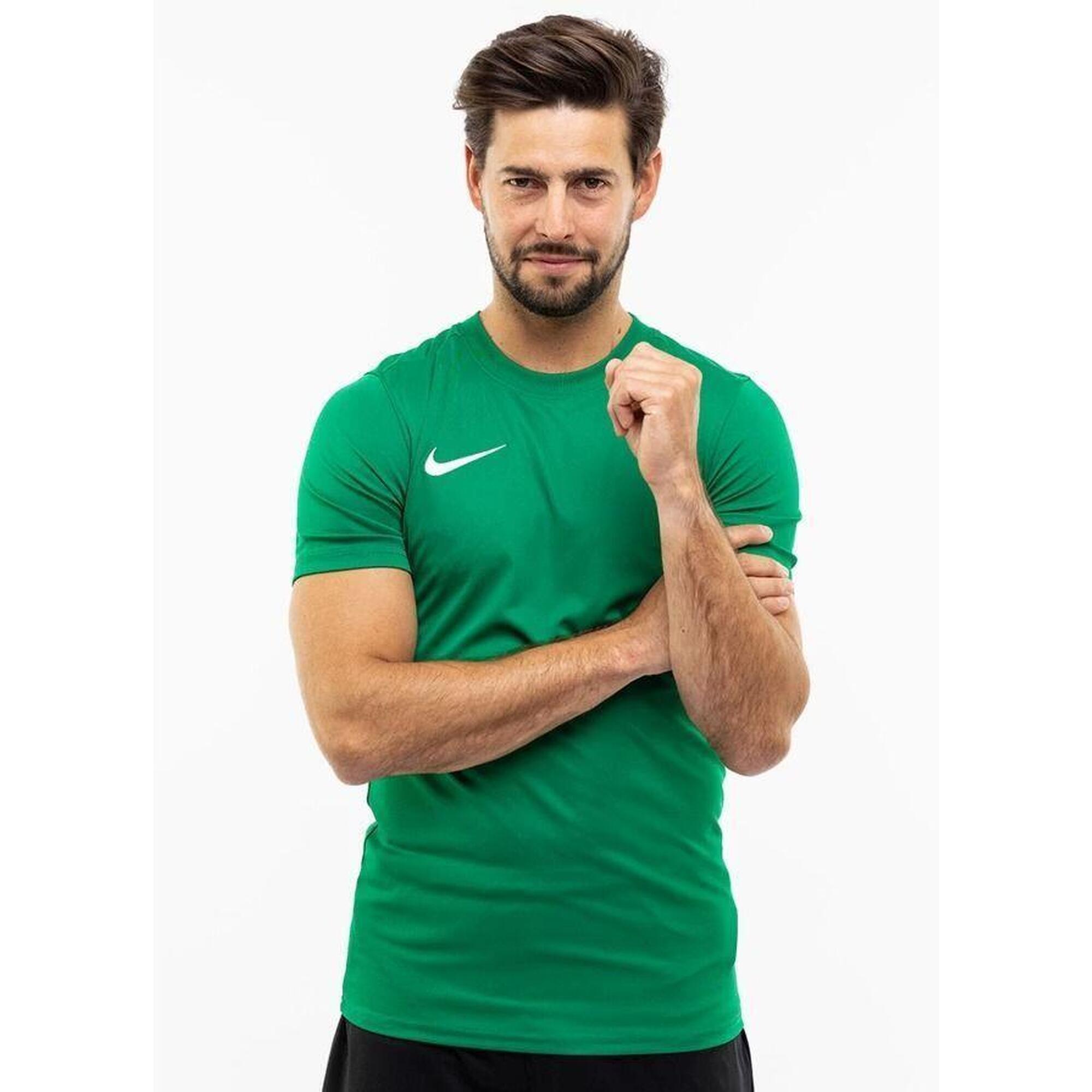 Nike - Nike Park Vii T-shirt Bv6708-302 - T-shirt Manches Courtes - Blanc|vert - Petit - Decathlon