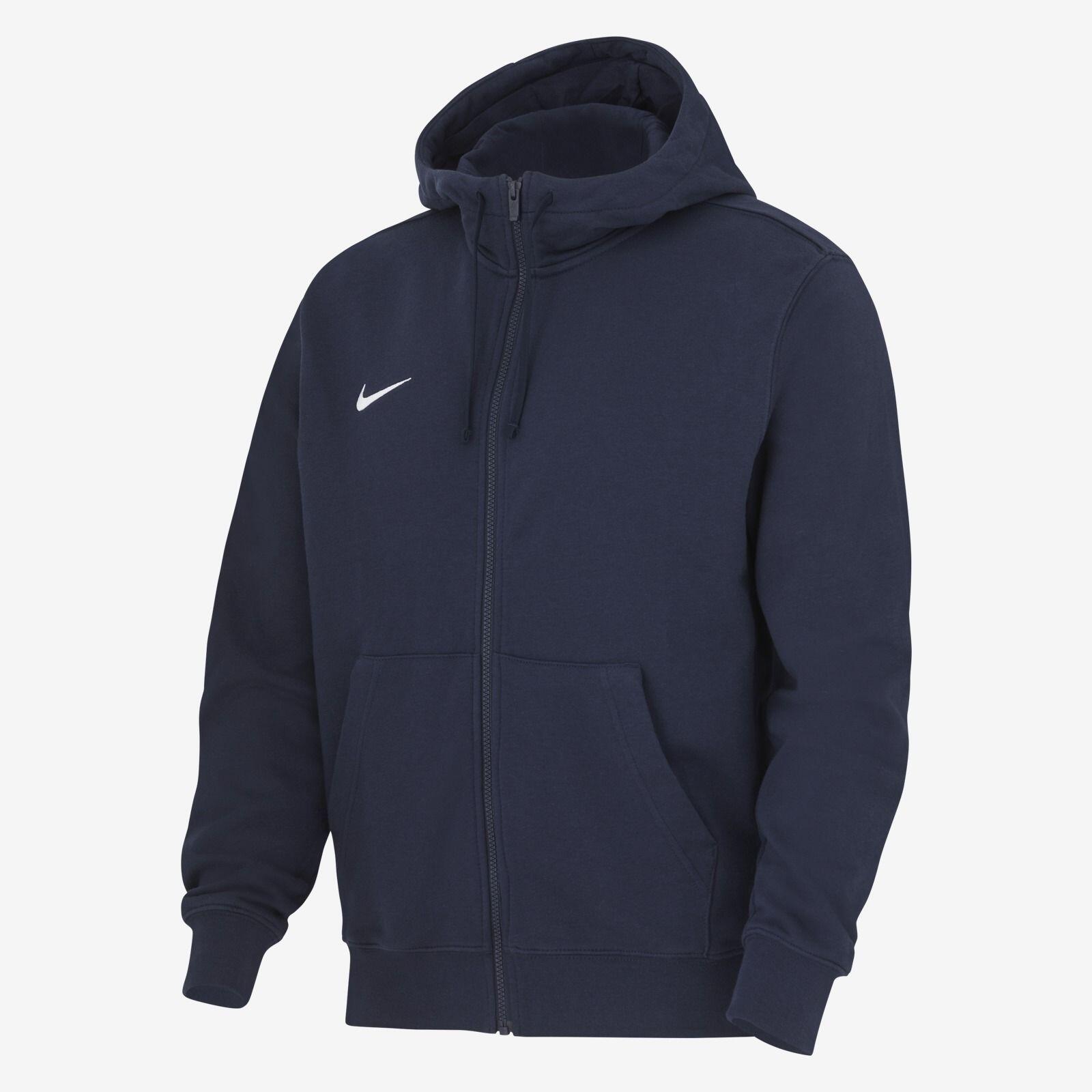 Sweat à capuche zippé Nike Team Club Homme Obsidian Taille S 2/4