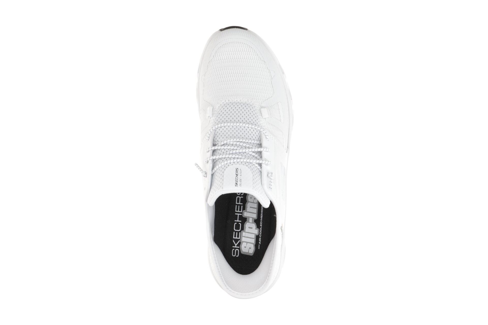 Skechers Sneaker Sport Herren Glide-Step pro Slip ins Vegan 232930 Weiss 6/7