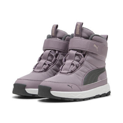 Puma evolve laarzen voor kinderen puma plum jam shadow gray purple
