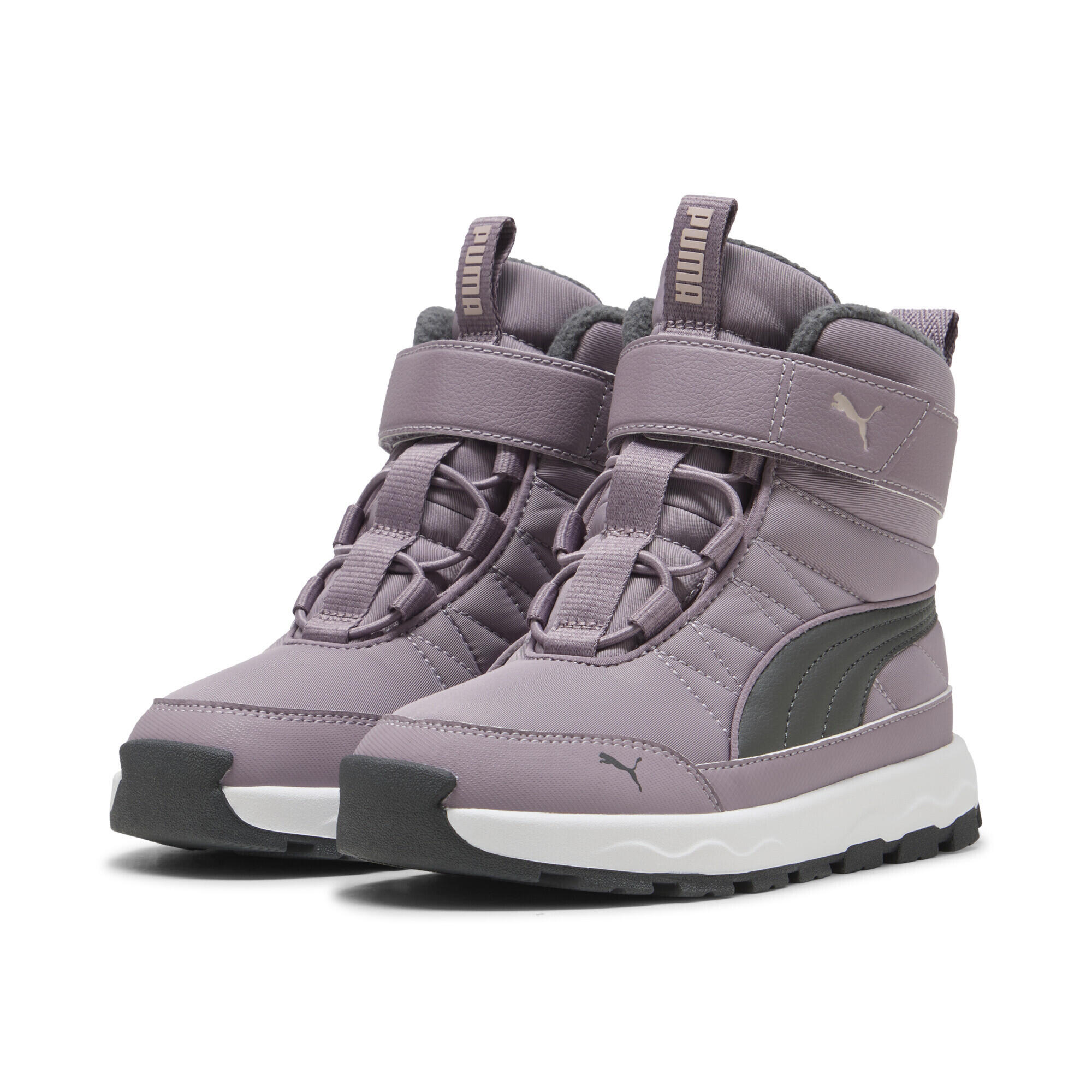 Dziecięce buty PUMA Evolve PUMA Plum Jam Shadow Gray Purple