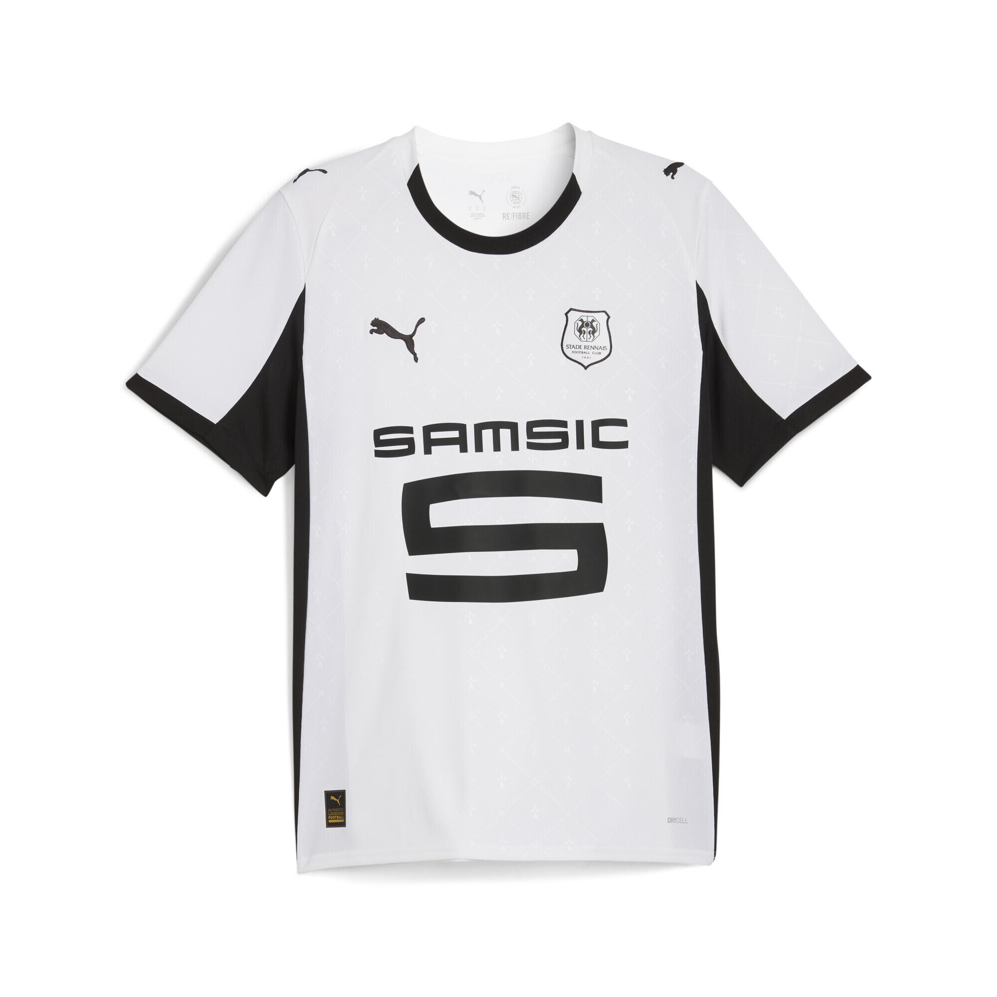 Męska koszulka wyjazdowa Stade Rennais F.C. 25/26 PUMA White Black