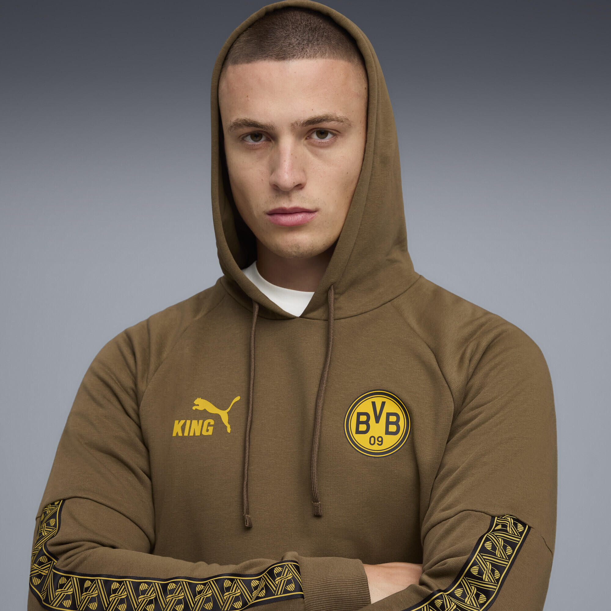 Hoodie KING Borussia Dortmund Homme PUMA 3/6