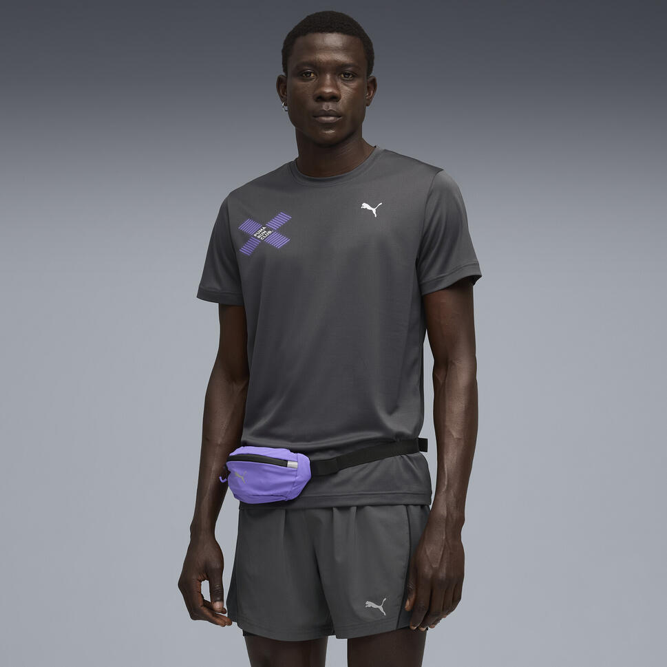 Męska koszulka RUN DIGITOKYO z grafiką PUMA Dusky Gray