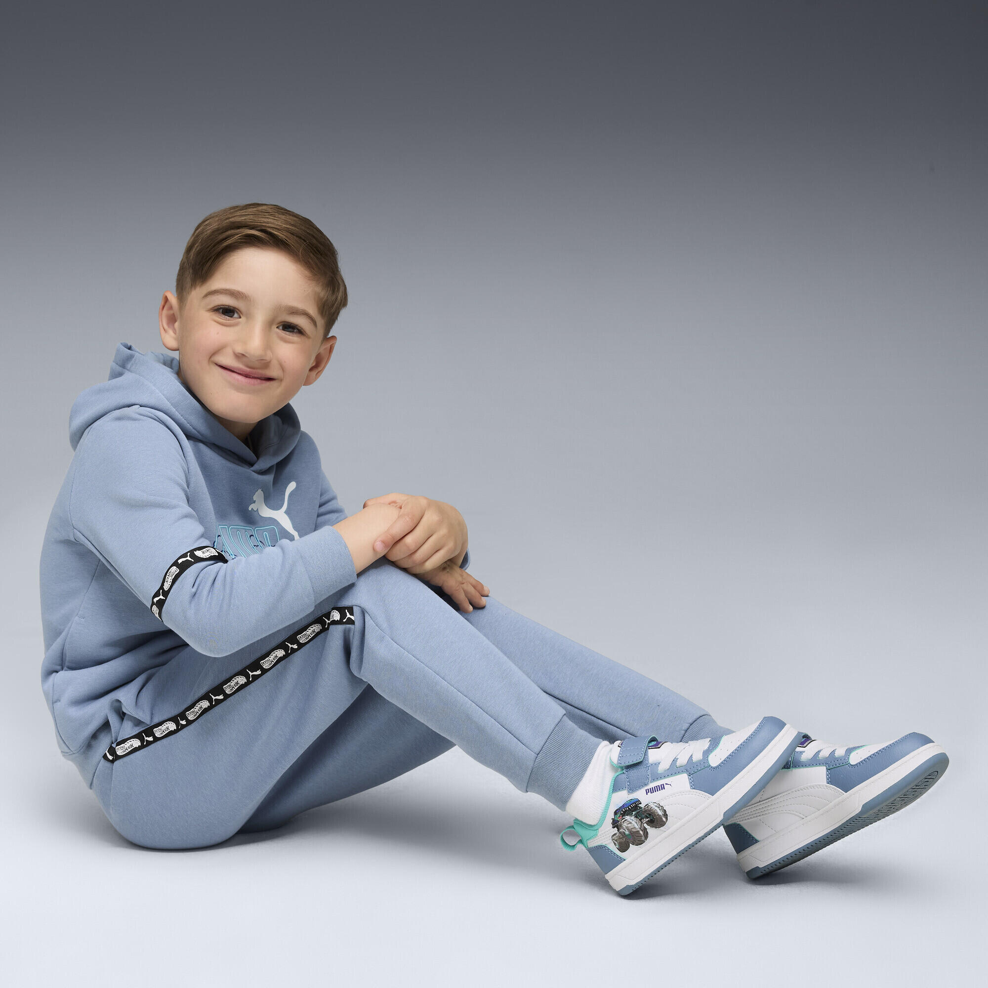 Sapatilhas infantil fecho em velcro Caven Hot Wheels Monster Trucks PUMA 3/7
