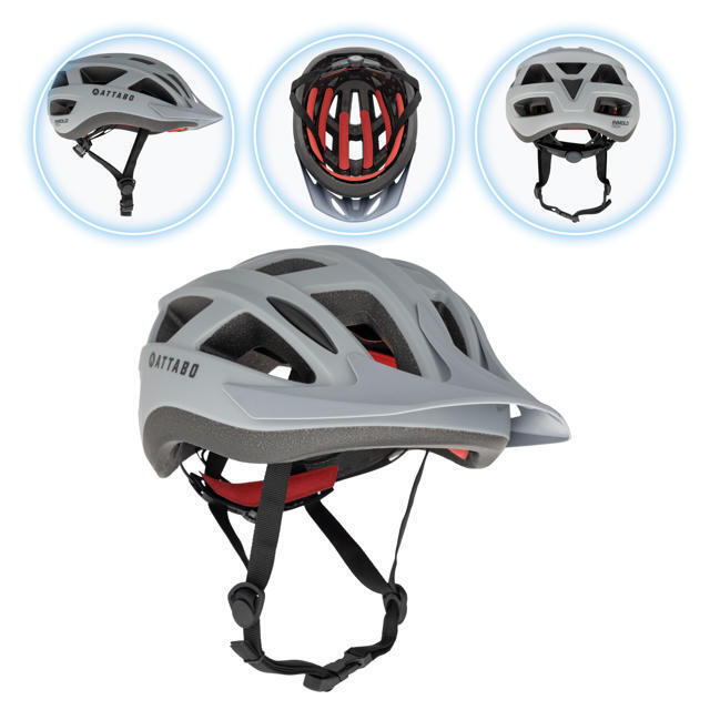 Attabo - Attabo Viper Casque De Vélo - Casque - Gris - 42 M/l - Decathlon