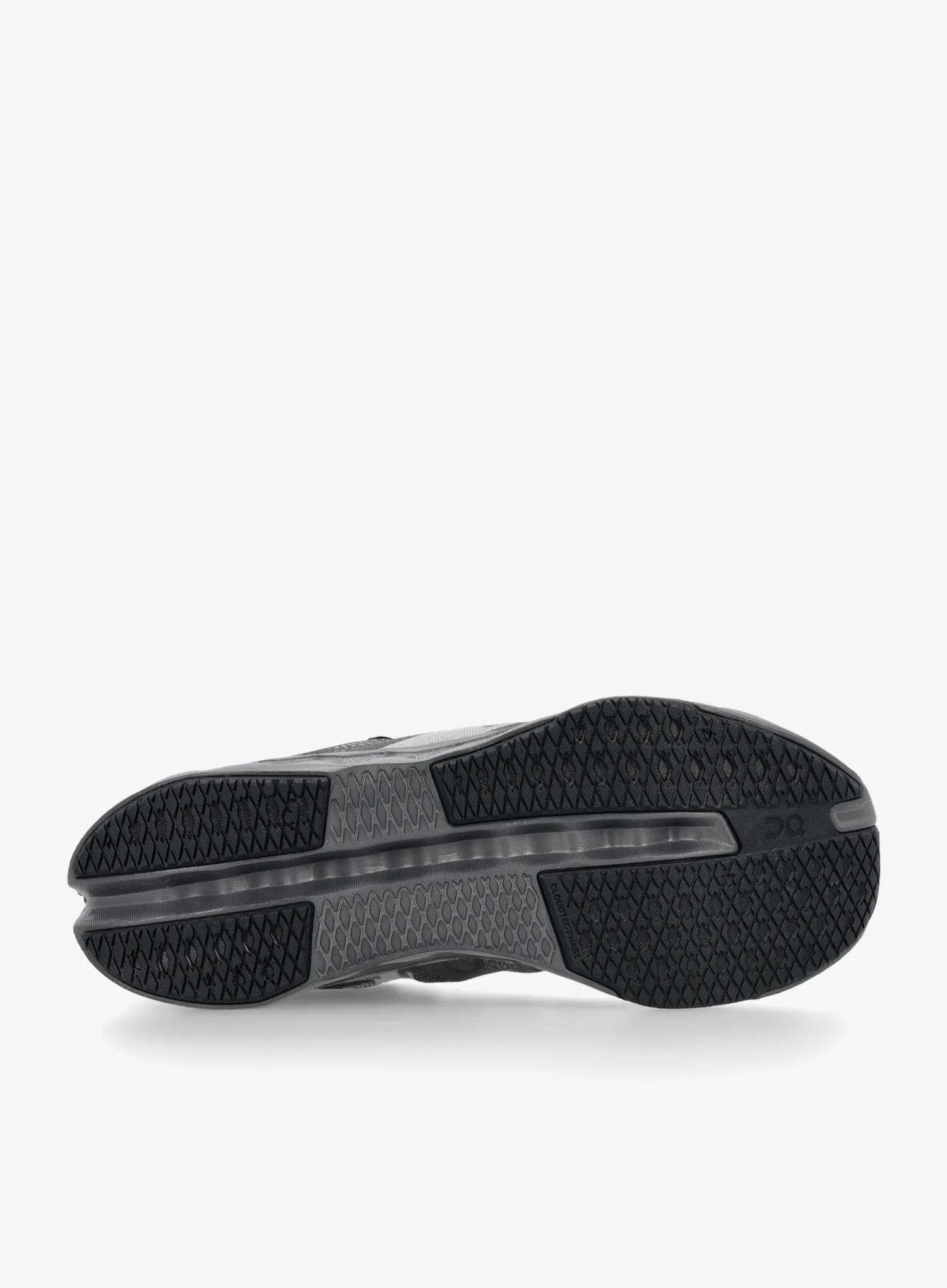 ON RUNNING SCARPA UNISEX COLORE GRIGIO NERO BLACK 2/7