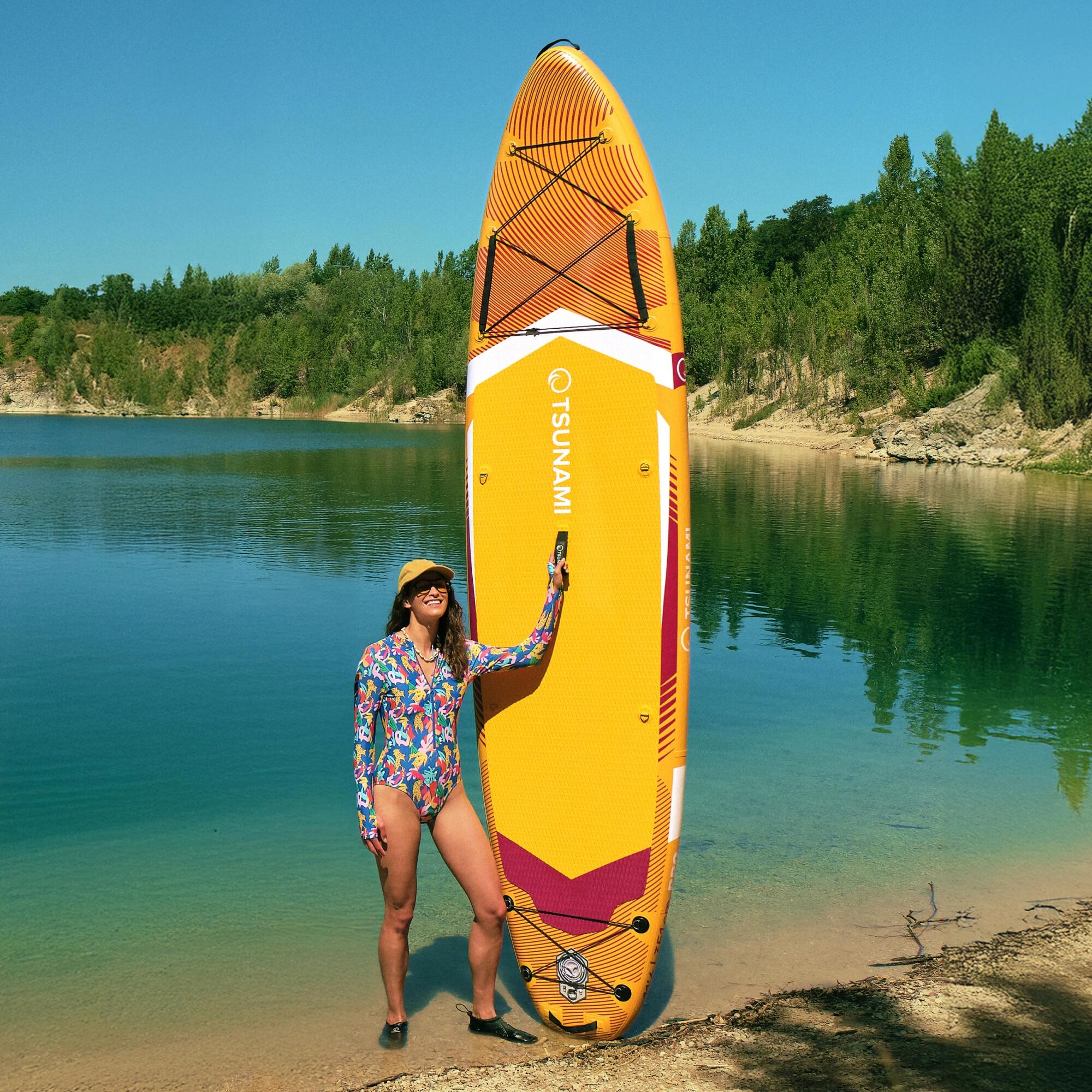 Tavola SUP gonfiabile allround unisex PRO multicolore TSUNAMI 4/7