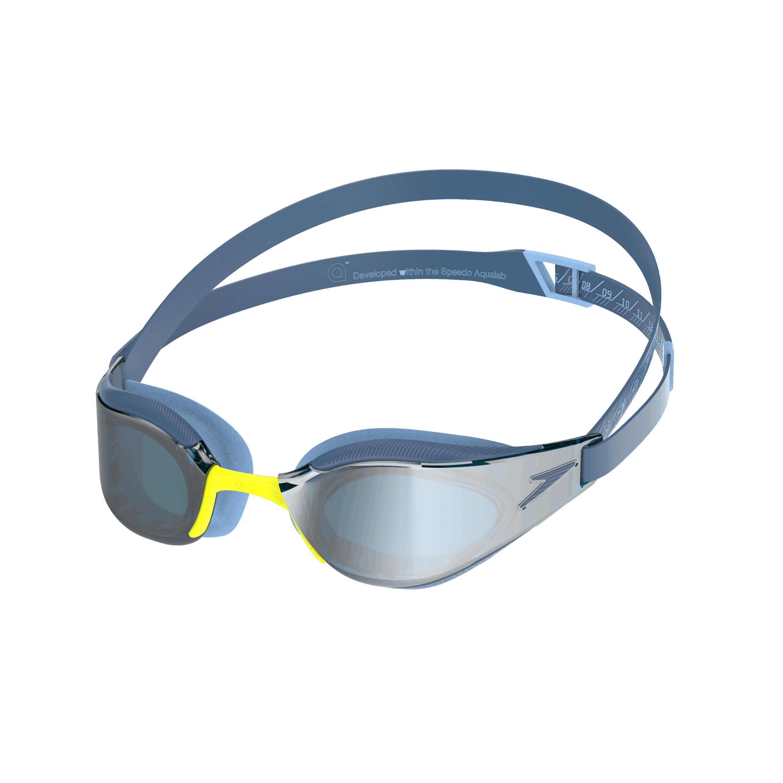 Óculos de natação speedo fastskin hyper elite mirror azul