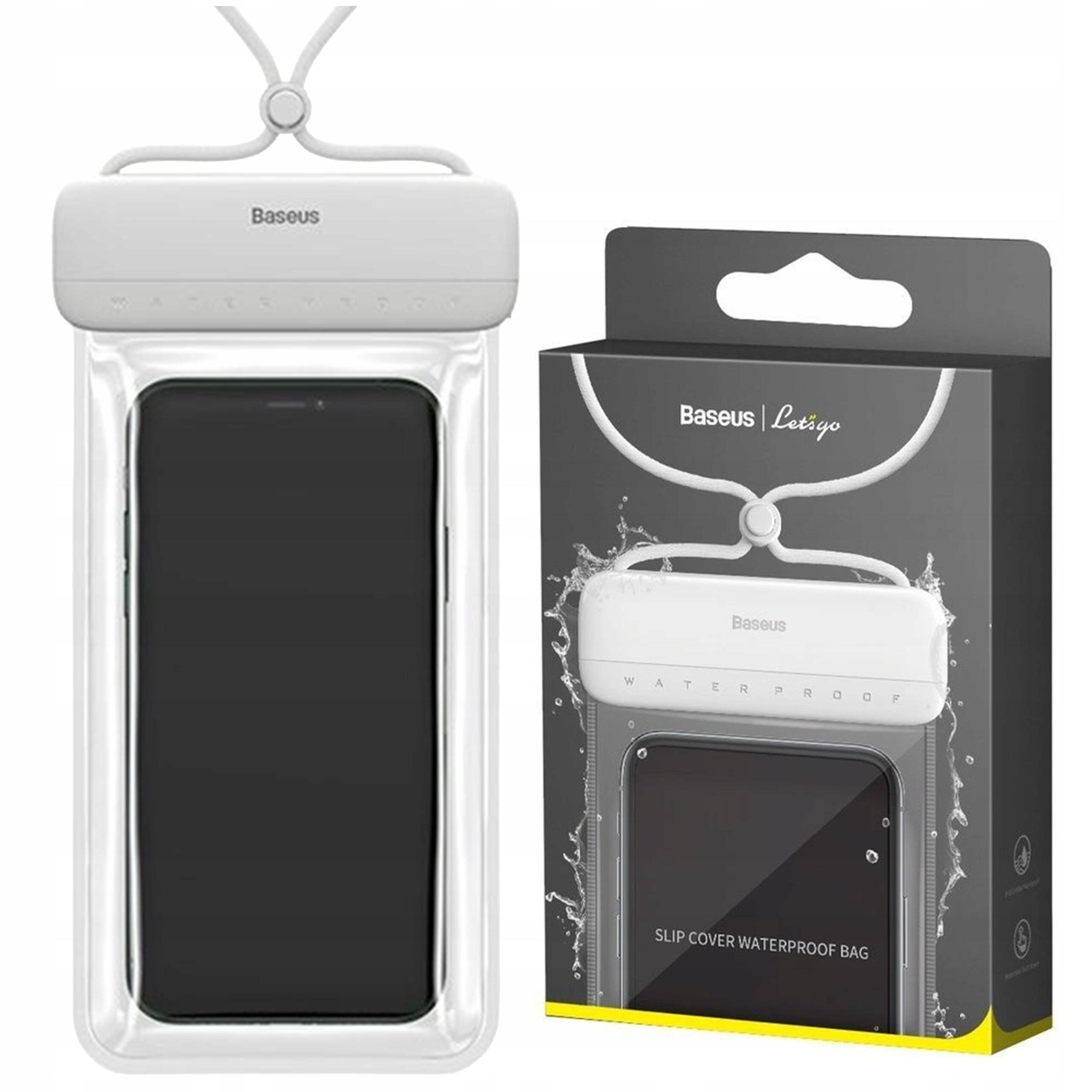 Baseus etui wodoodporne na telefon do wody na plażę do nurkowania ipx8