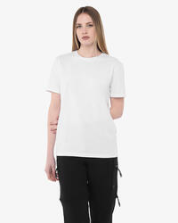 T-shirt de fitness en coton bleu marine pour homme et femme