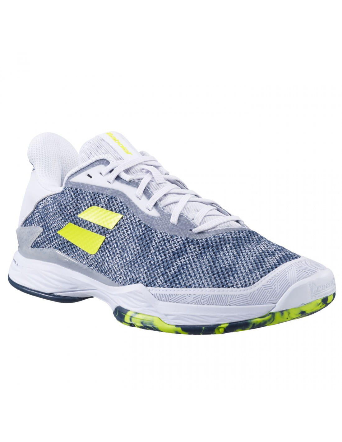 Buty tenisowe męskie Babolat Jet Tere All Court white/dark blue 46 2/5