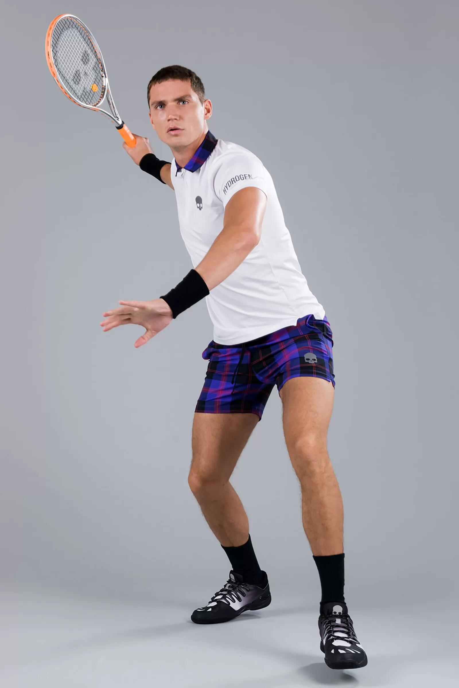 HYDROGEN Tartan Herren-Tennispoloshirt 4/5