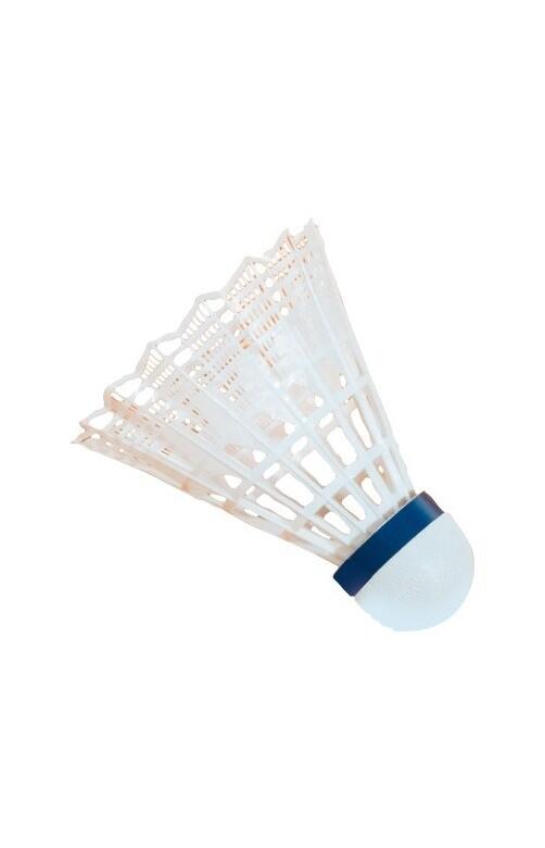 VICTOR badmintonbal nylon 500 blauw/wit (doos van 6) 2/3