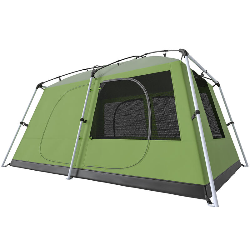Outsunny Cort pentru Camping cu Veranda 8 Persoane 410 × 310 × 225cm