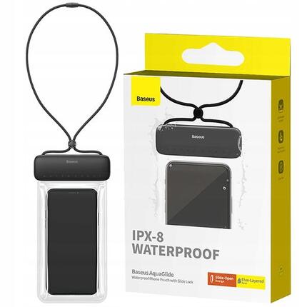 Étui Étanche pour Smartphone Baseus jusqu'à 7,2" IPX8 piscine plage
