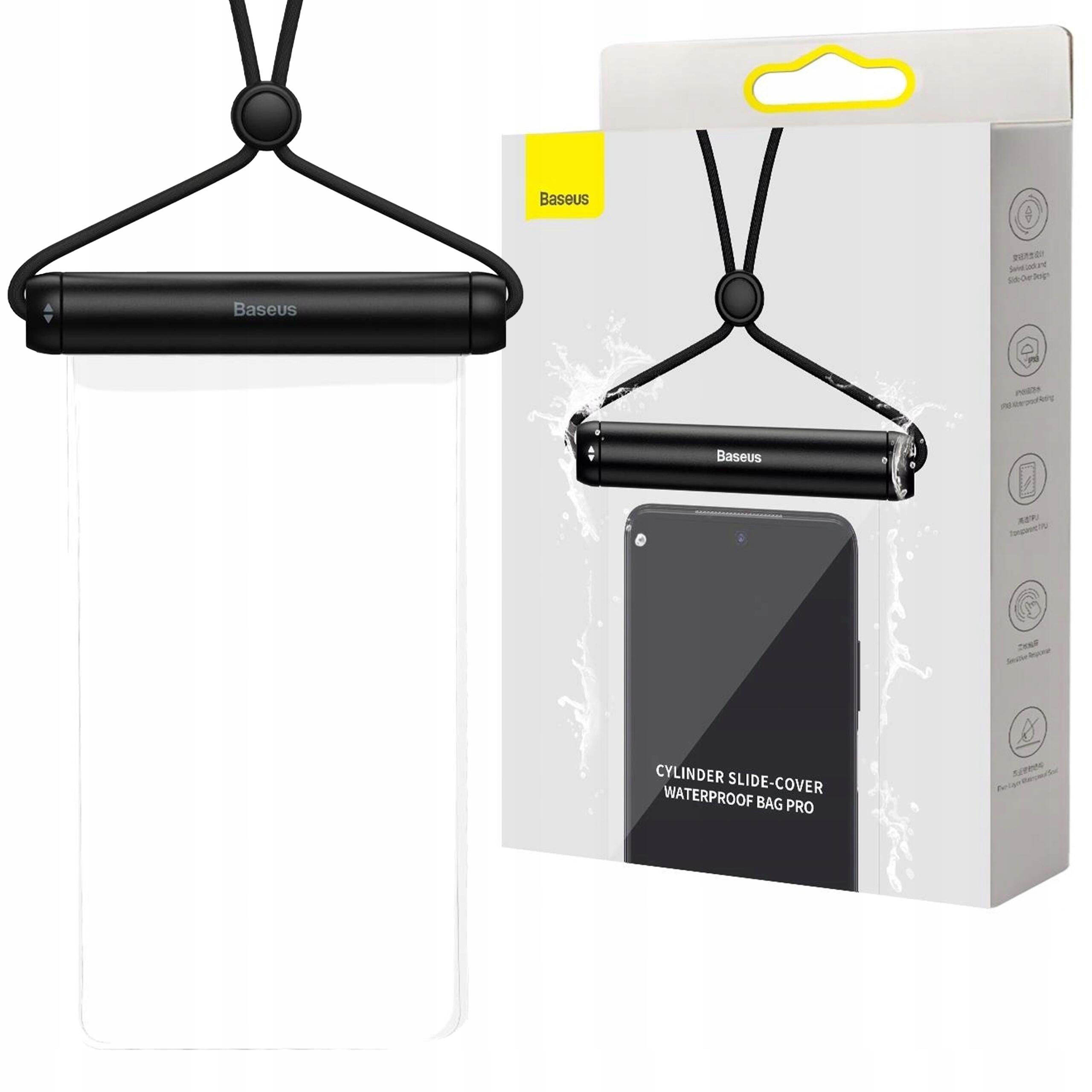 BASEUS Baseus Wasserfeste Smartphone-Hülle 7,2” für Pool und Strand