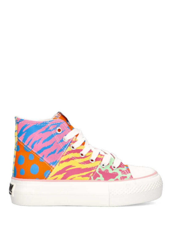 Deportivas Basket Niña Suela Plana - Modelo 527-64 Multicolor 1/6